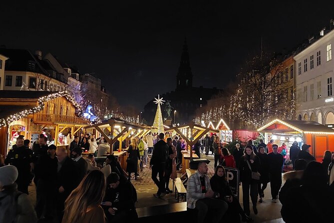 Private 90-Min Ultimate Christmas: Tivoli & Hygge - Højbro Plads and the view toward Christiansborg
