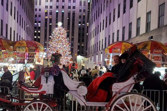 Private Christmas Lights Horse Carriage Tour In New York City - Radio City Music Hall and the return down Sixth Avenue