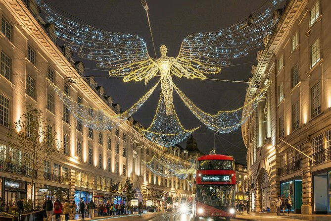 Private Christmas Lights Tour London - South Molton Street and its sparkling arches
