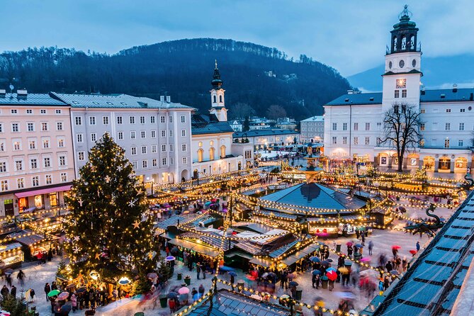 Private Christmas Market Tour to Hallstatt & Salzburg from Vienna - A scenic drive through the Austrian Alps