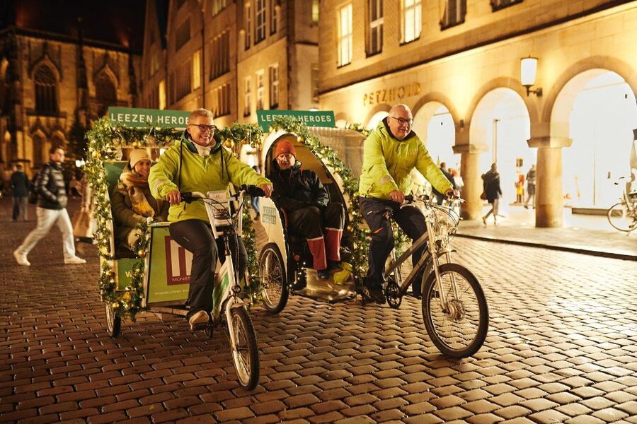 Private Christmas Tour in Münster including Glühwein - How the one-hour route works