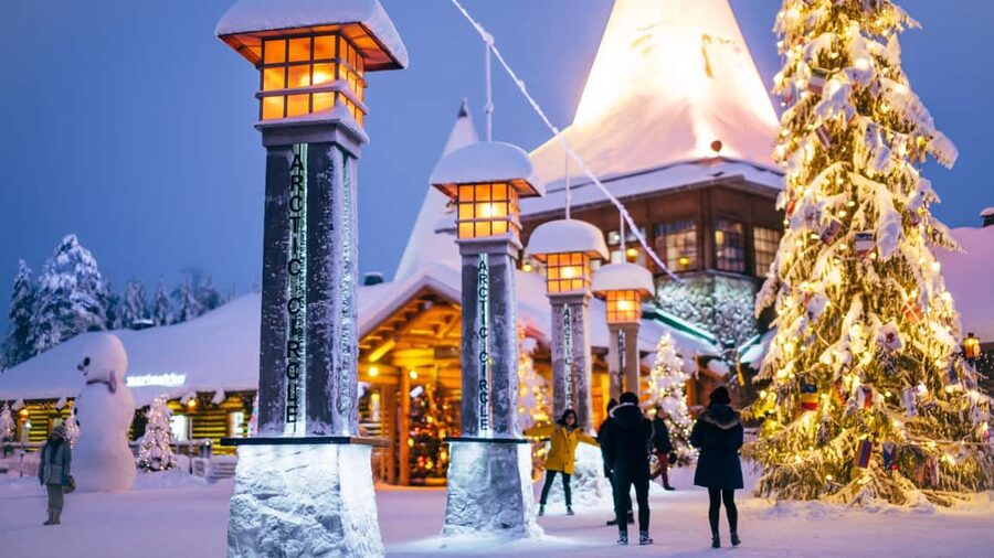 Rovaniemi: Reindeer & Husky Ride with Santa Claus Village - What the guide and group size add