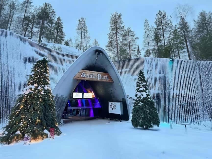 Rovaniemi: Santa Claus Village and Santa Park Day Trip - Snowman World: A Seasonal Change of Plan