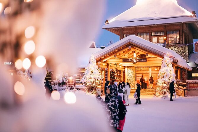Rovaniemi Santa Claus Village Husky Reindeer Farm Arctic Museum - Included lunch is useful, but not a major selling point