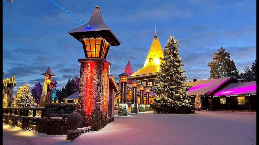 Rovaniemi: Santa Claus Village + Husky & Reindeer Sled Ride - Santa Claus Village Inside the Arctic Circle
