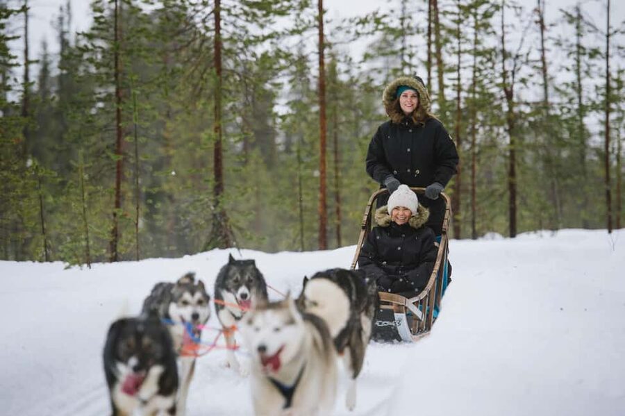 Rovaniemi: Santa Claus Village, Husky & Reindeer Tour - What to wear for a day outside