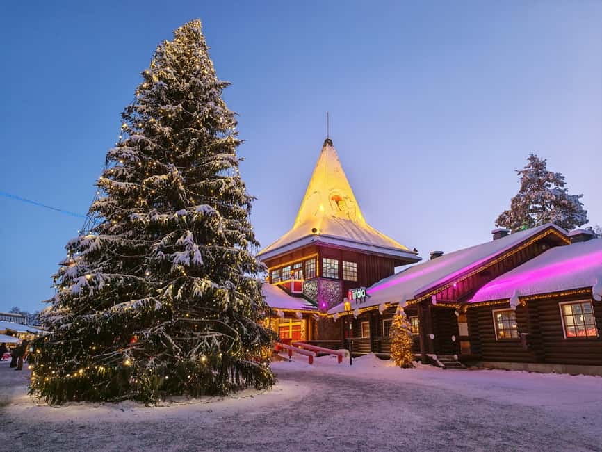 Rovaniemi: Santa Village,2km Husky Sled Ride & Snowman World - Why this tour works for a first Rovaniemi visit