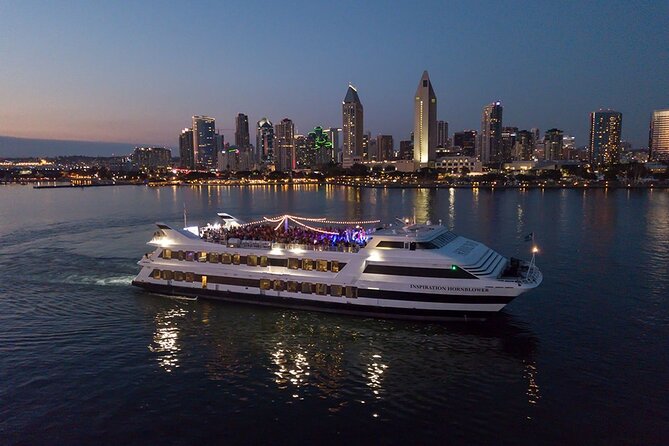 San Diego Christmas Day Dinner Buffet Cruise - San Diego Bay Walk and the first views