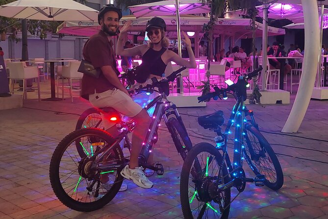 Semi-Private Christmas Edition Twilight Glow E-Bike Oranjestad - Comfort, instruction, and the nighttime question