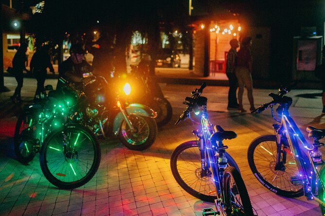 Semi-Private Christmas Edition Twilight Glow E-Bike Oranjestad - Eagle Beach and Druif Beach at sunset