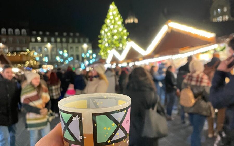 Strasbourg: Christmas Markets Walking Tour with Mulled Wine - A two-hour route through decorated squares