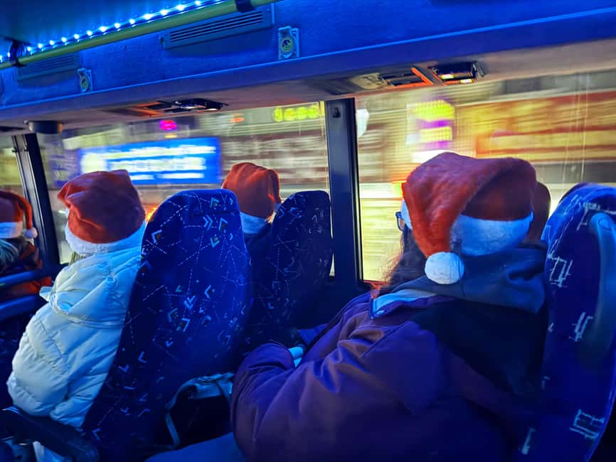 Toronto: Festive Lights Bus Tour - Through the Financial District after dark