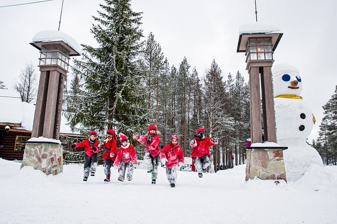 Trip to Arctic Circle, Santa Claus Village and Santas Reindeer - The Snowmobile Museum and Other Village Stops