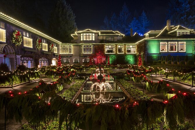 Victoria and Butchart Gardens Christmas Tour - A 90-minute ferry through the Gulf Islands