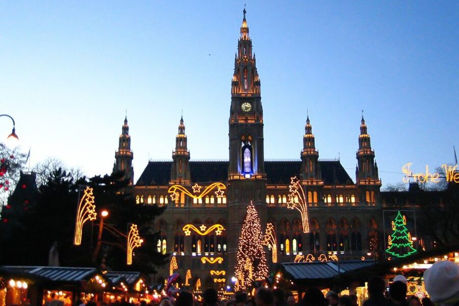Vienna: Christmas Markets Tour - Hot punch, rum, cookies, and market food