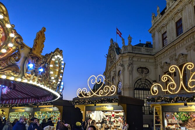 Vienna Guided Christmas Market Food and Drink Tour - Altes AKH, A Courtyard Market Near the University