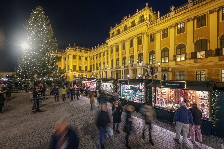 Vienna: Schönbrunn Palace & Christmas Market Walking Tour - Meeting at the main gate beside the Guard House