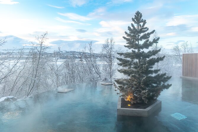 Winter Combo Godafoss Christmas House and The Forest Lagoon - Price and what you receive for $161.35