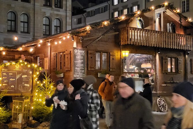 Zurich Christmas Market Tour - Münsterhof and local Zurich products